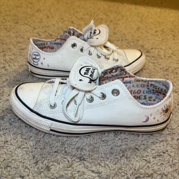 Converse Chuck Taylor All Star Mystic World Low Top Lace Up Canvas Sneaker 8.5 - Picture 12 of 12